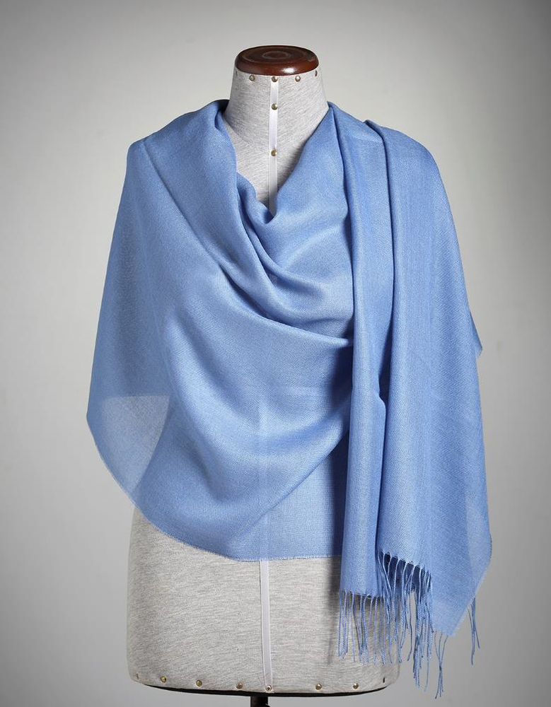 Plaids - Châle exclusif : Silk & Baby Alpaga. Luxe et durabilité. Fibres naturelles - PUEBLO