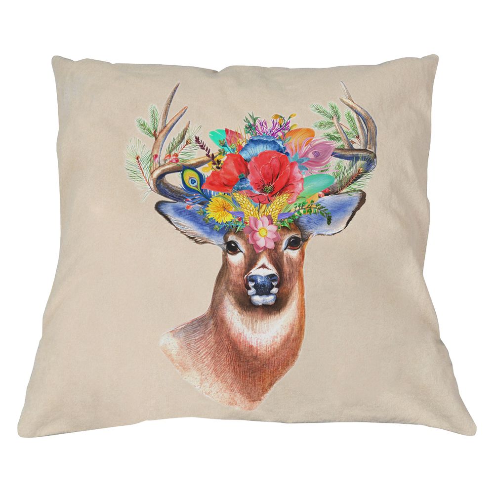 Cushions - Handmade Boucle Pillow in Smoky Blue - BELL ARTE