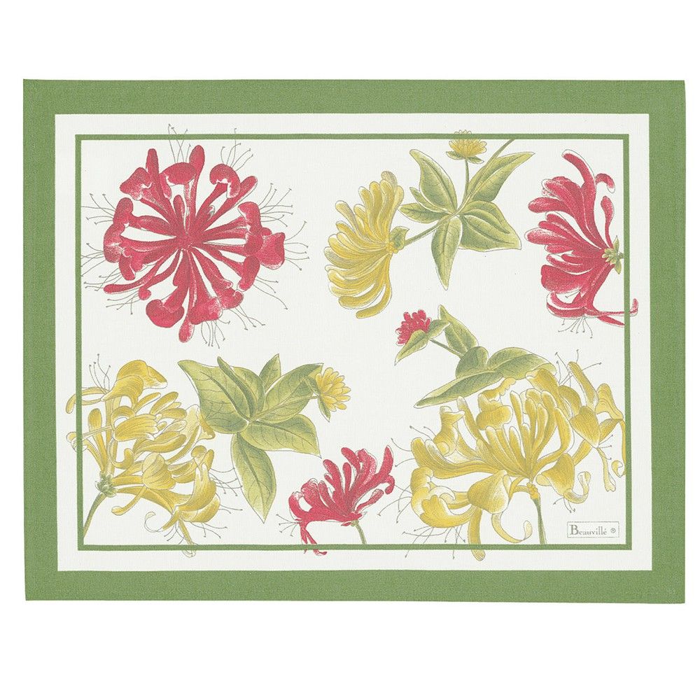 Table linen - Jardins tablecloth - BEAUVILLÉ