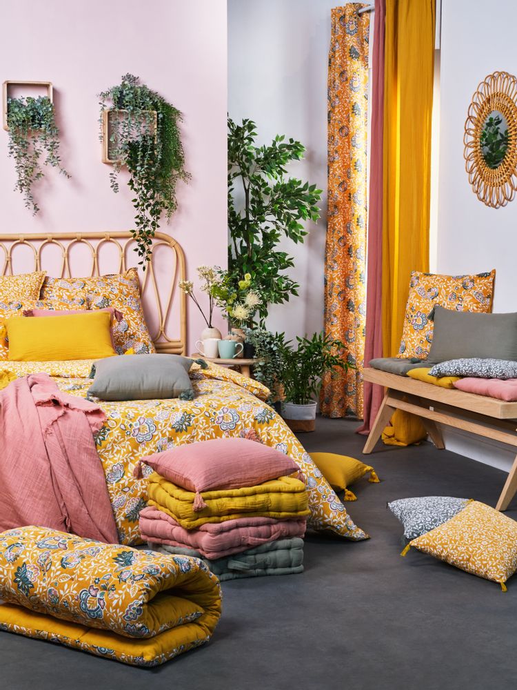 Bed linens - Coussin Arty - MAISON LEFEBVRE