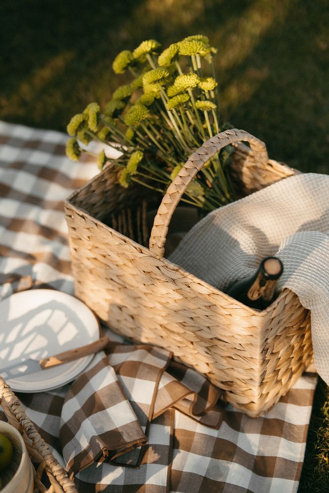 Table cloths - MS22039 Cotton Linen Tablecloth 140 x 200 cm Vichy Beige - ANDREA HOUSE