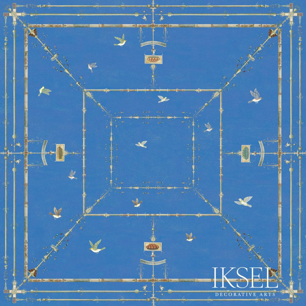 Papiers peints - Livia's Garden & Ceiling - IKSEL DECORATIVE ARTS