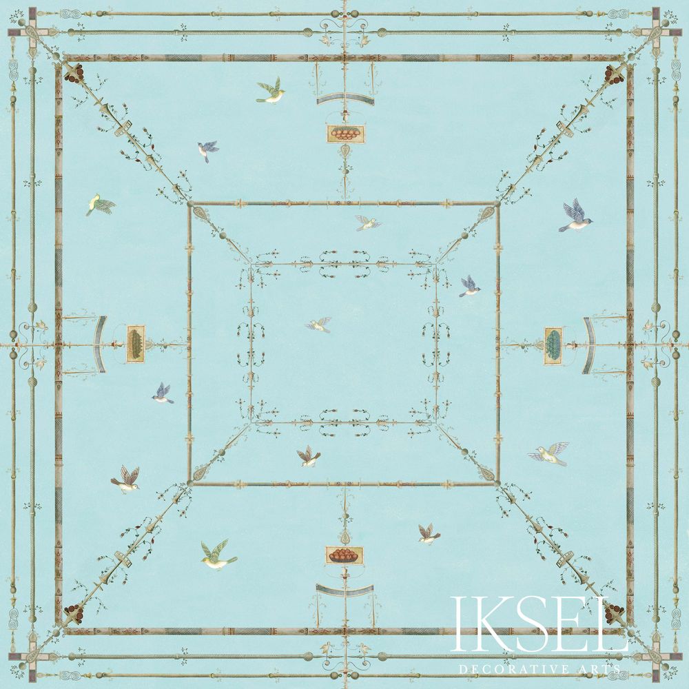 Papiers peints - Livia's Garden & Ceiling - IKSEL DECORATIVE ARTS