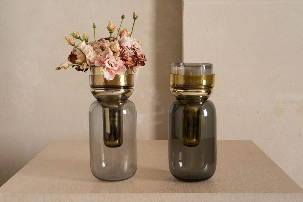Objets de décoration - LIBRA PHOTOPHORE, VASE POUR FLEUR - OOUMM