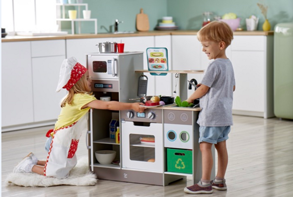 Toys - Interactive kitchen with sorting bins - TOYNAMICS HAPE NEBULOUS STARS