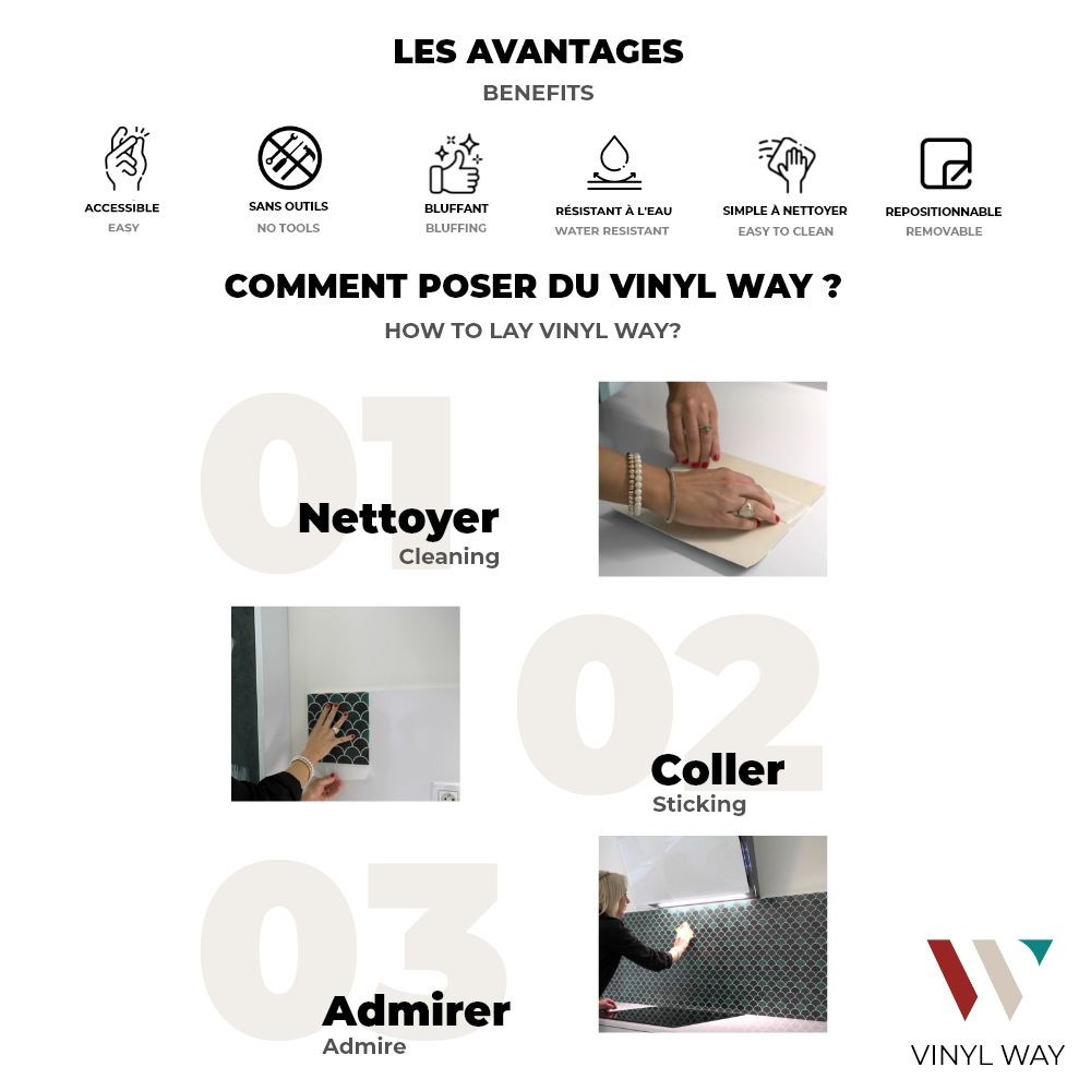 Decorative wall frescoes - Vinyl Way - Adhesive decoration - VINYL WAY