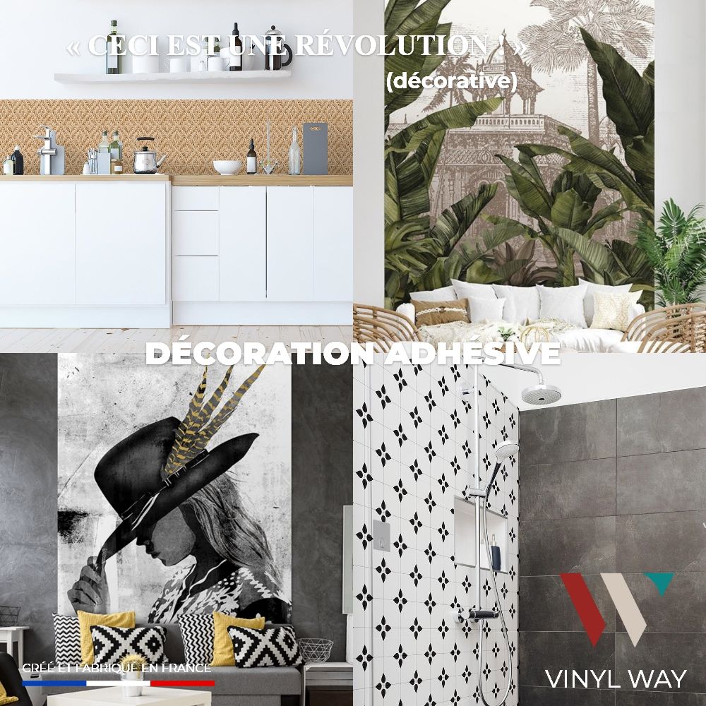Decorative wall frescoes - Vinyl Way - Adhesive decoration - VINYL WAY