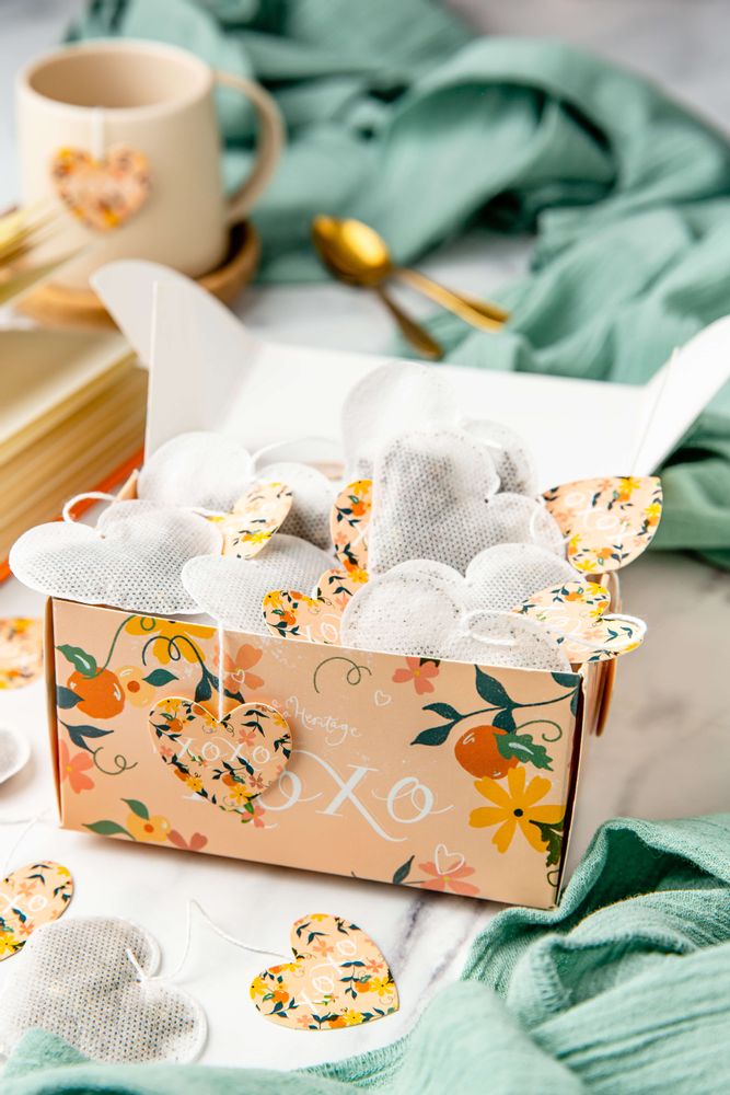 Coffee and tea - BOITE COEUR - TEA HERITAGE