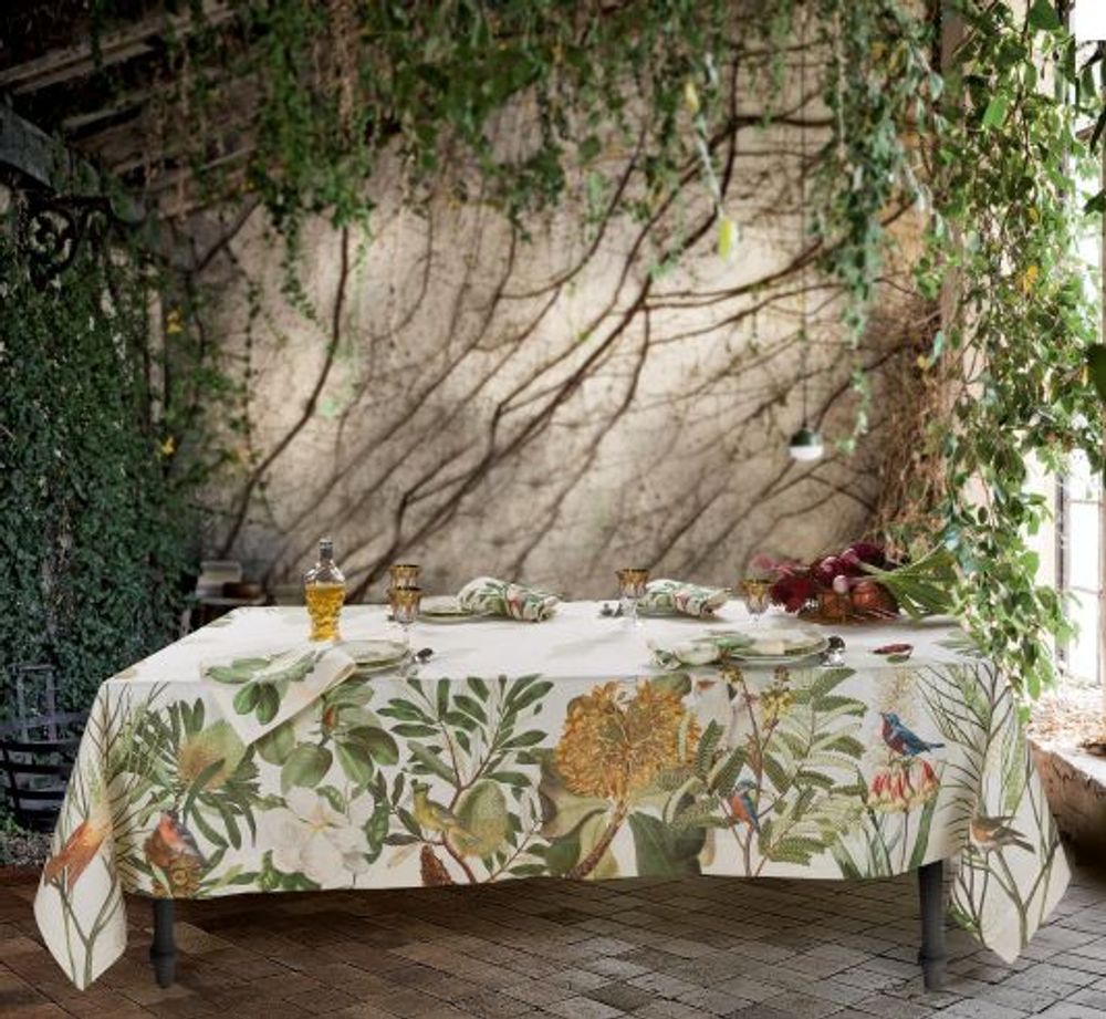 Linge d'office - "Loma" Nappe en Lin - NAPKING  BY BELLAVIA
