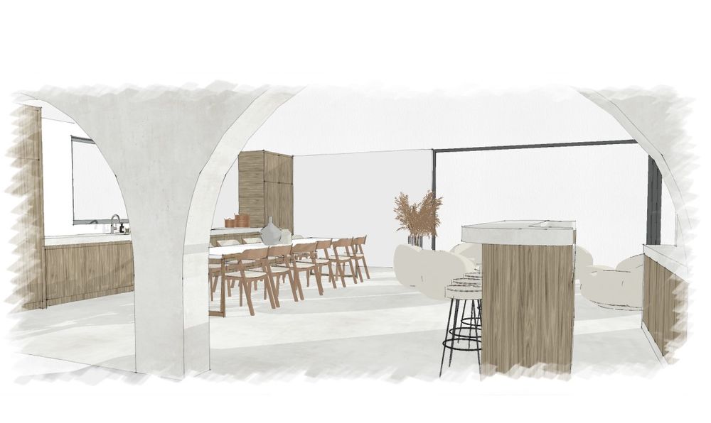 Meubles de cuisines - Cuisine et Pool house - TIMBER TAILOR