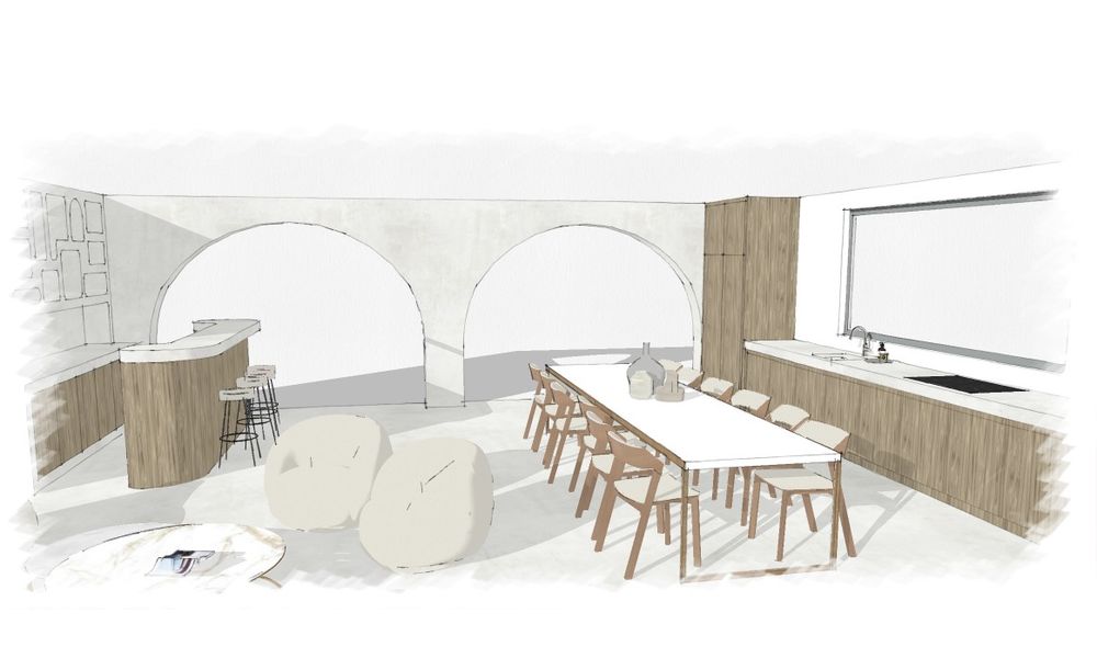 Meubles de cuisines - Cuisine et Pool house - TIMBER TAILOR