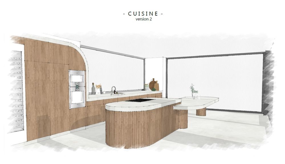 Meubles de cuisines - Cuisine et Pool house - TIMBER TAILOR