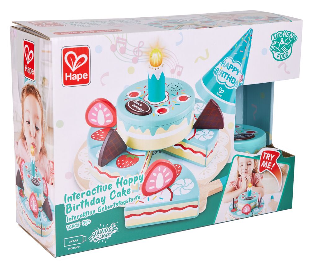 Jouets enfants - Gâteau d'anniversaire interactif - TOYNAMICS HAPE NEBULOUS STARS