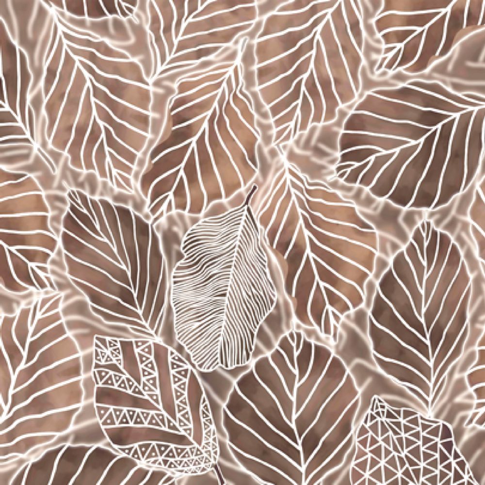 Decorative objects - Wallpaper "The Hovering Leaves" - HOUSE FRAME