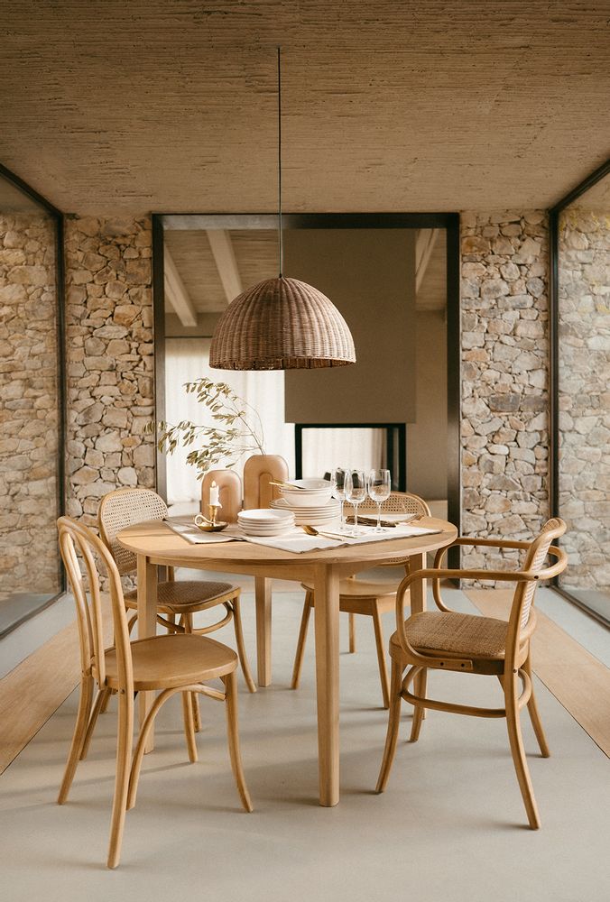 Chairs - Vega chair in elm wood 45x41x81 cm MU22016 - ANDREA HOUSE