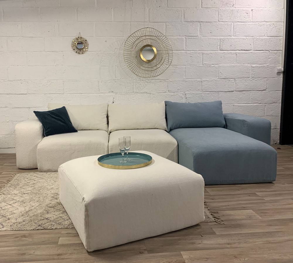Sofas - MYKONOS/CYCLADE SOFAS - 100% foam - HOME SPIRIT