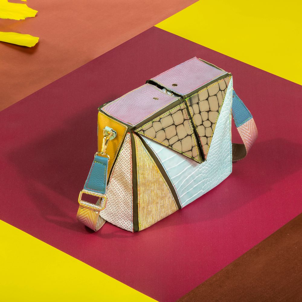 Bags and totes - bag geometry - EBARRITO RE:THINKING FASHION