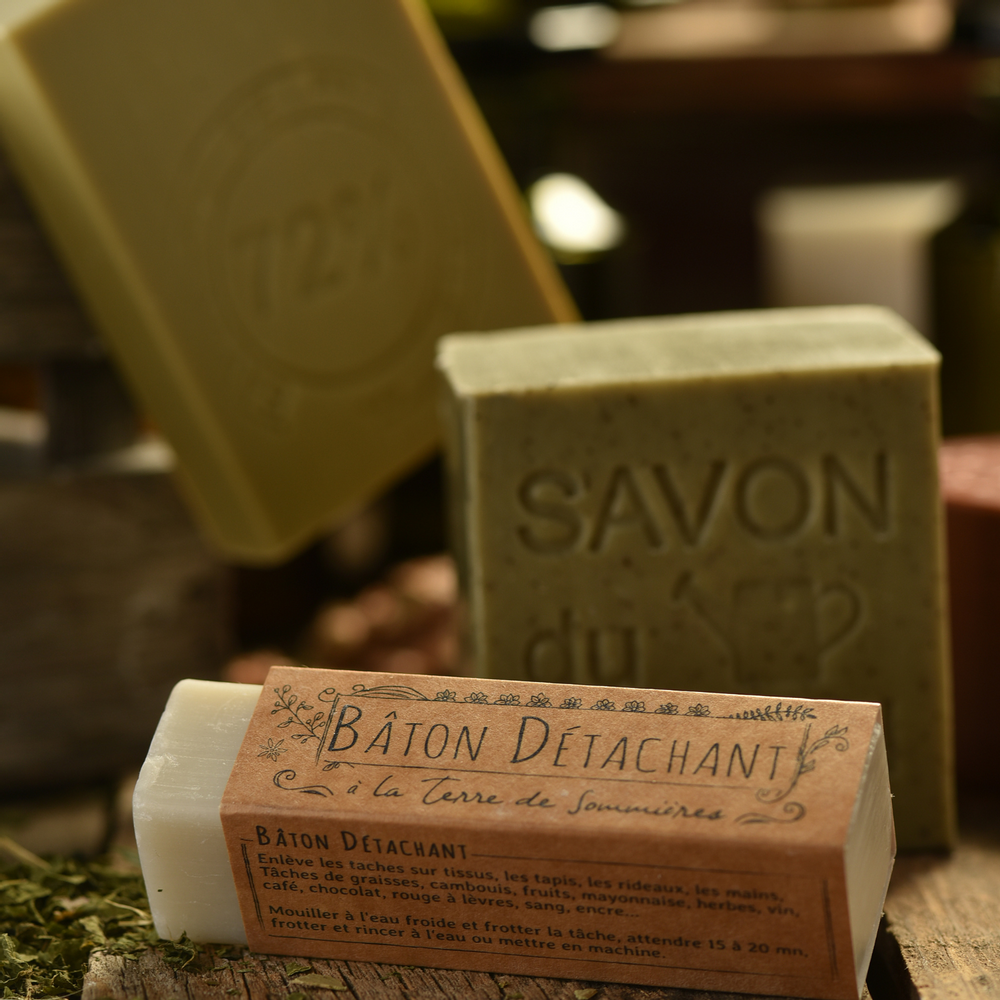 Soaps - Sommières Earth Stain Remover Stick - ATELIER DU SAVON