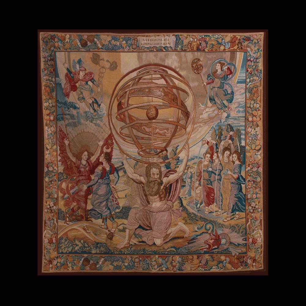 Other wall decoration - Aubusson's Knot Wall Tapestry - TRESORIENT