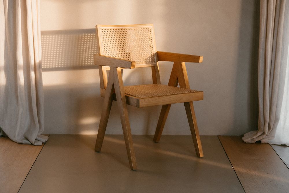 Armchairs - Telma elm wood chair 50x50x84 cm MU22014 - ANDREA HOUSE