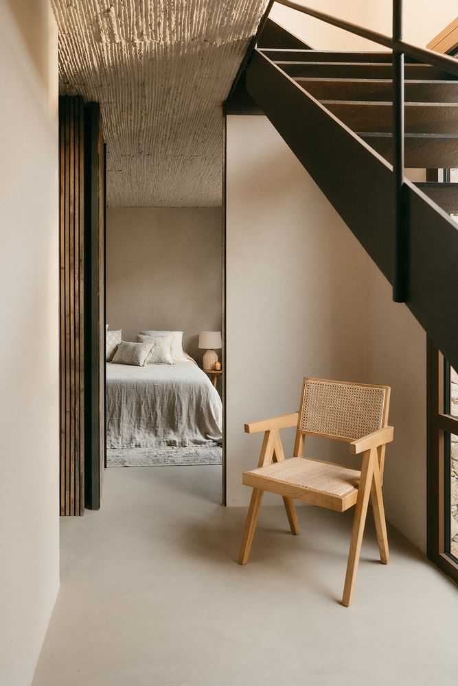 Armchairs - Telma elm wood chair 50x50x84 cm MU22014 - ANDREA HOUSE