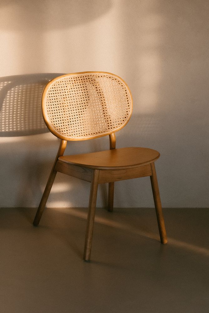 Chairs - Olivia chair in elm wood 49x42x81 cm MU22015 - ANDREA HOUSE