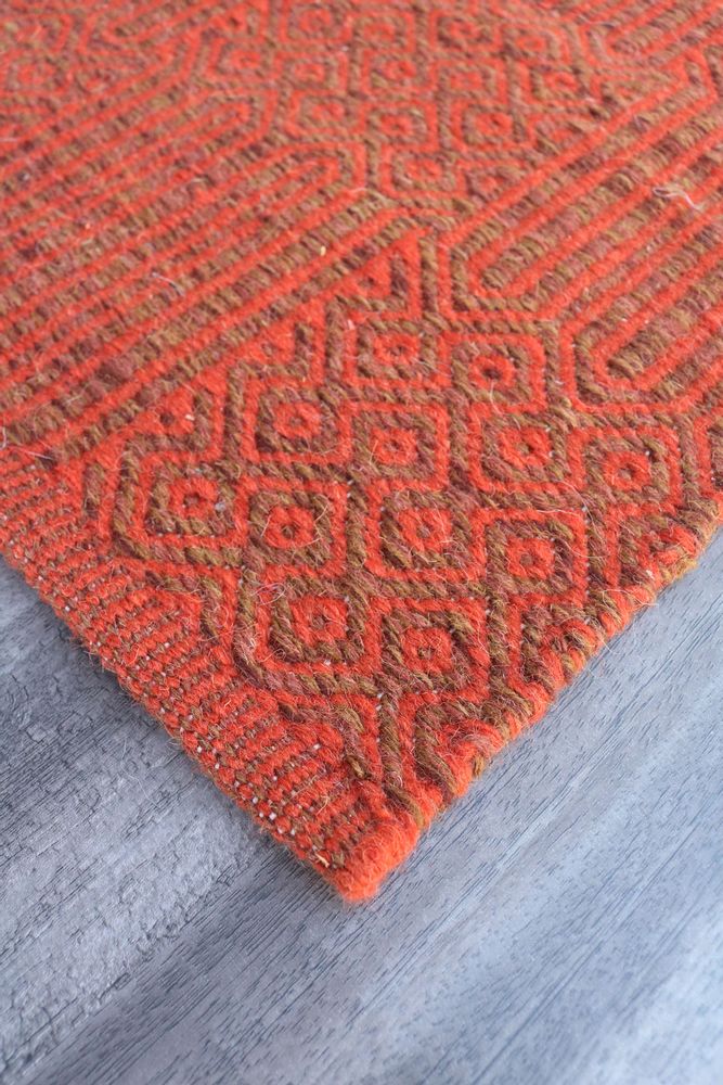 Rugs - Flatweave Wool Rug - MEEM RUGS