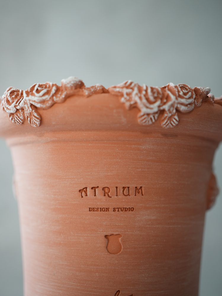 Pottery - Agave Venus, flower pot, handmade terracotta. - ATRIUM DESIGN STUDIO