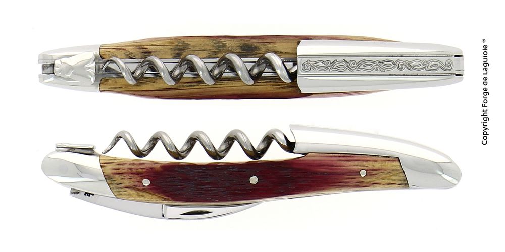 Cadeaux - Sommelier en bois précieux et matériaux naturels - FORGE DE LAGUIOLE