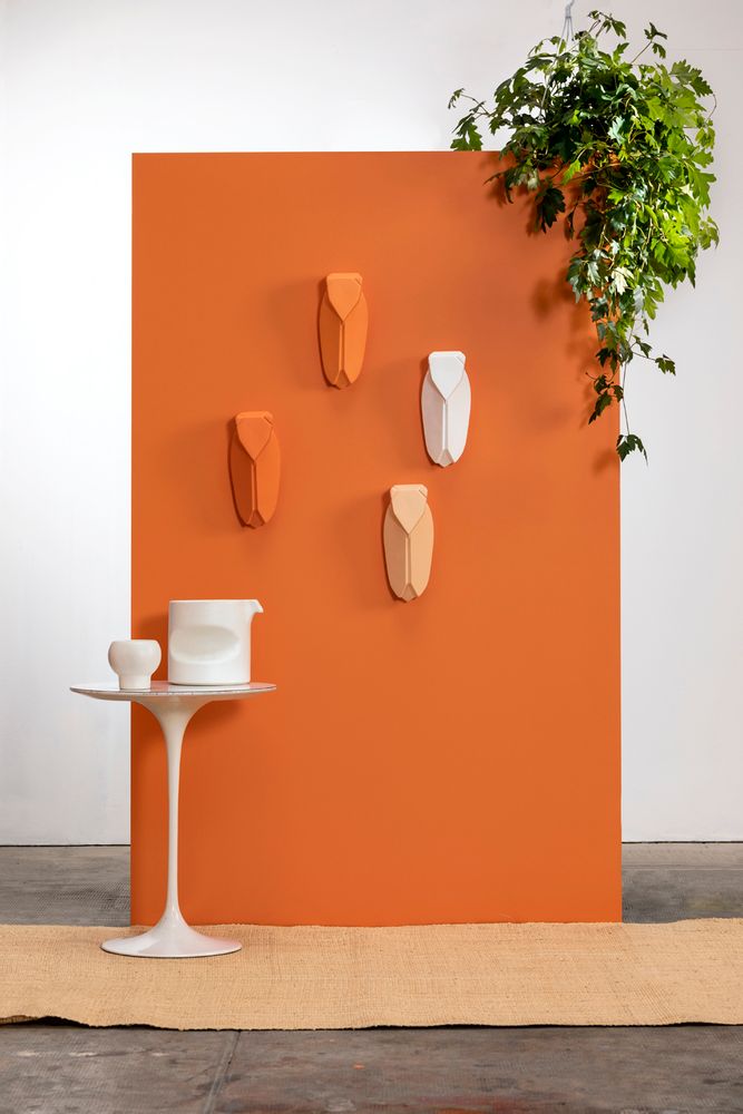 Other wall decoration - MUTE - MONOCHROMIC CERAMIC