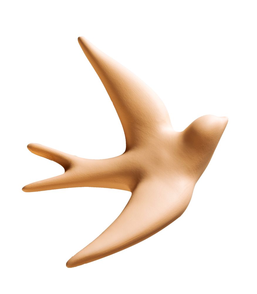 Other wall decoration - Volages - MONOCHROMIC CERAMIC