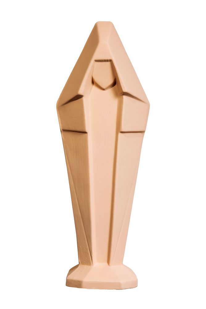 Ceramic - Design sculpture “DIVINE” - MONOCHROMIC CERAMIC