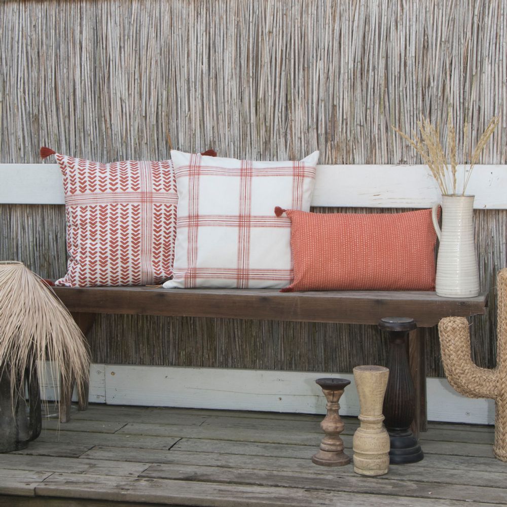 Coussins textile - Coussins en terre cuite - FEBRONIE
