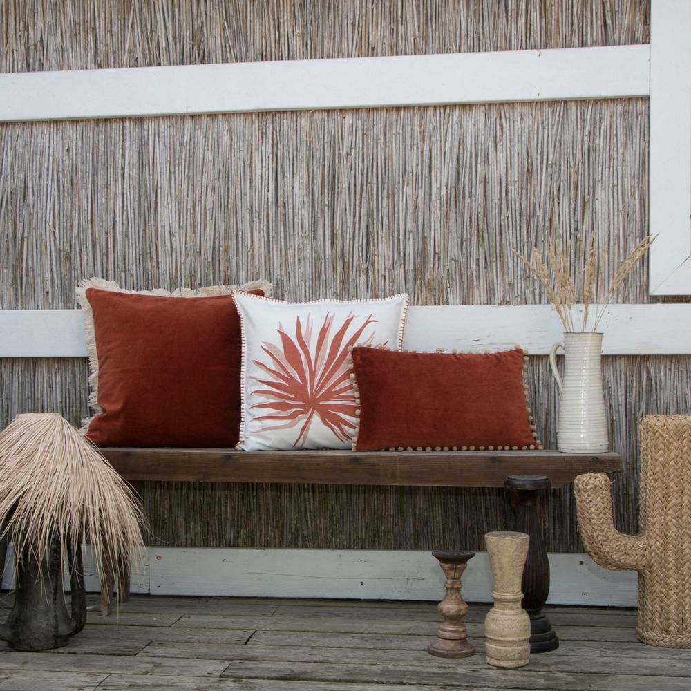 Coussins textile - Coussins en terre cuite - FEBRONIE