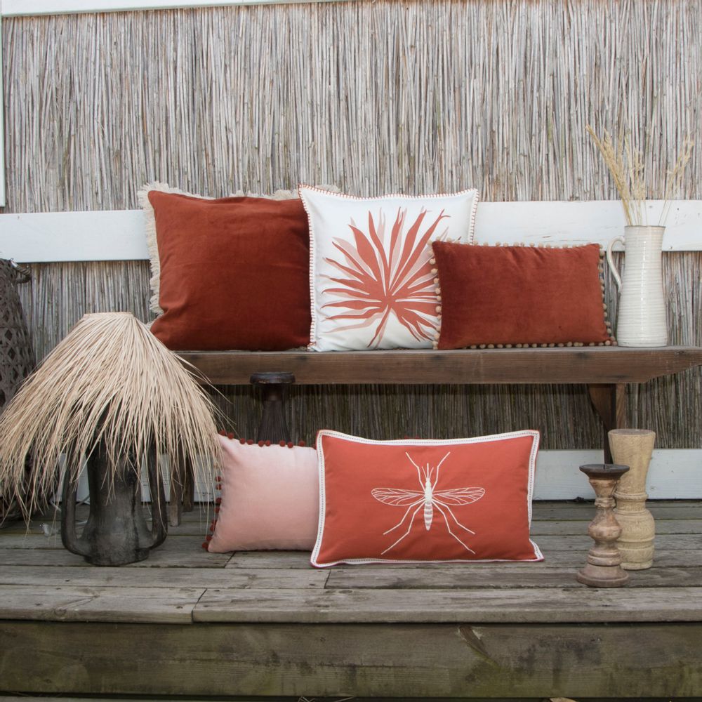 Coussins textile - Coussins en terre cuite - FEBRONIE