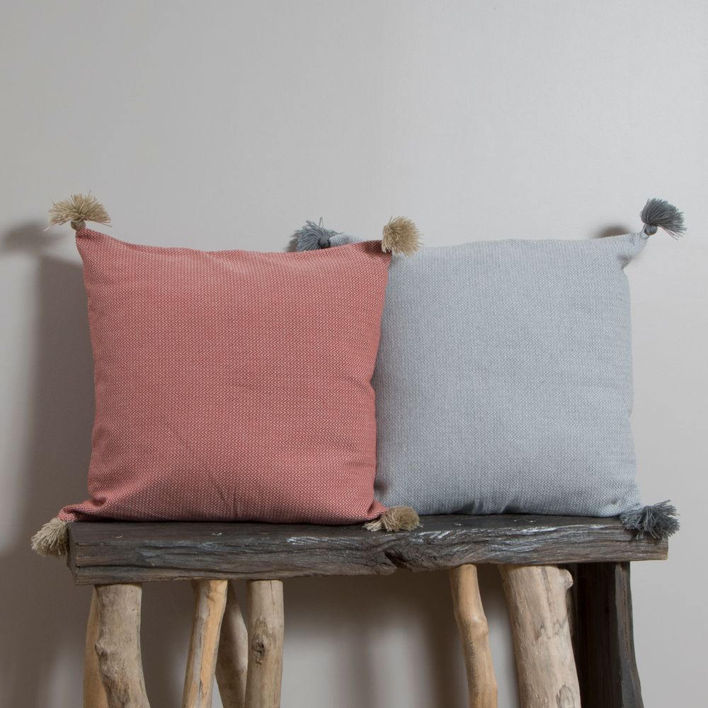Coussins textile - Coussins en terre cuite - FEBRONIE