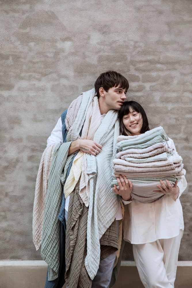 Serviettes de bain - Série de serviettes FINE - THE ORGANIC COMPANY