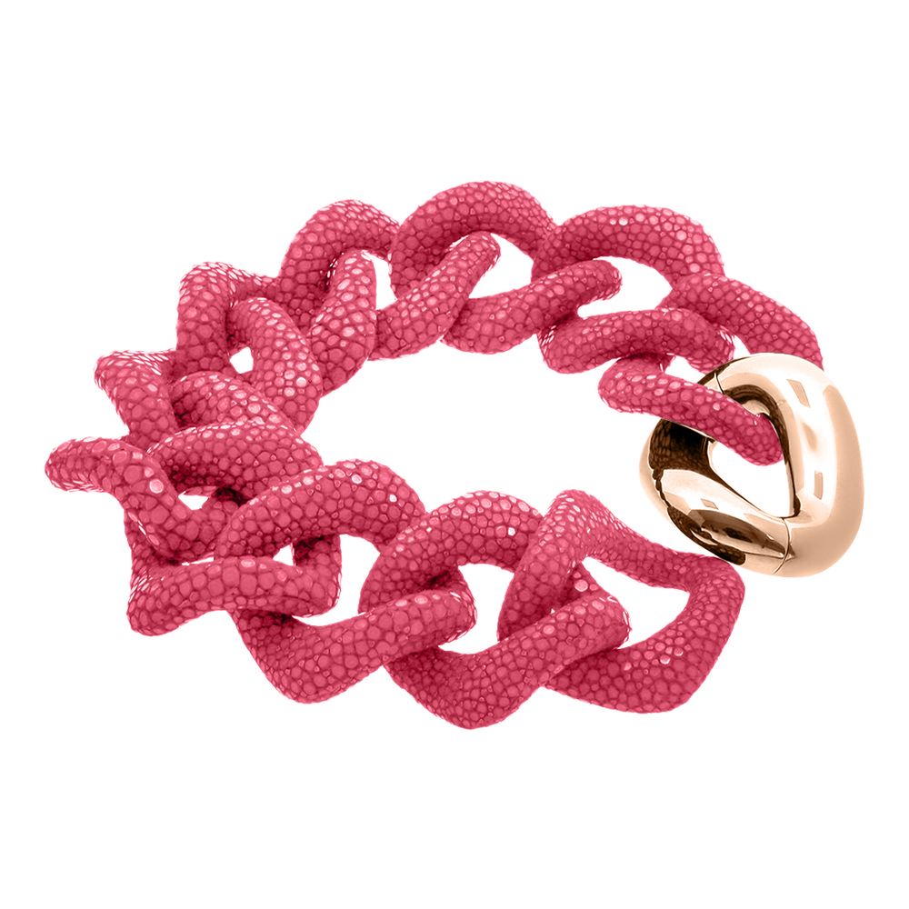 Bijoux - Bracelet mono-matière - galuchat - ELEMENTALS BY SALIMA THAKKER