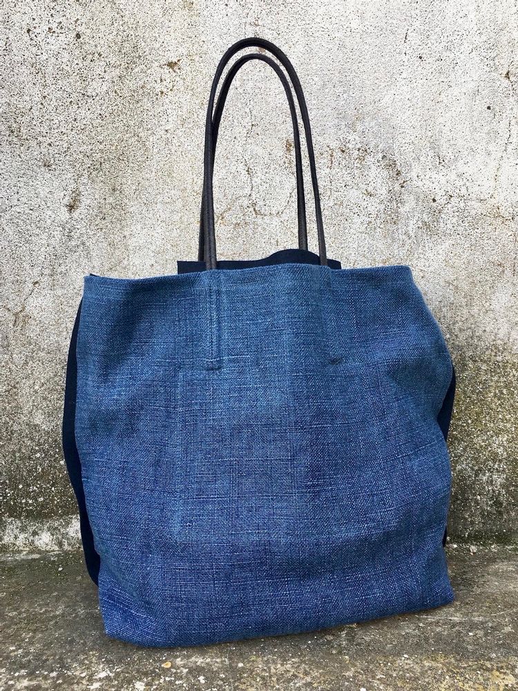 Sacs et cabas - SAC CABAS en lin - SENNES