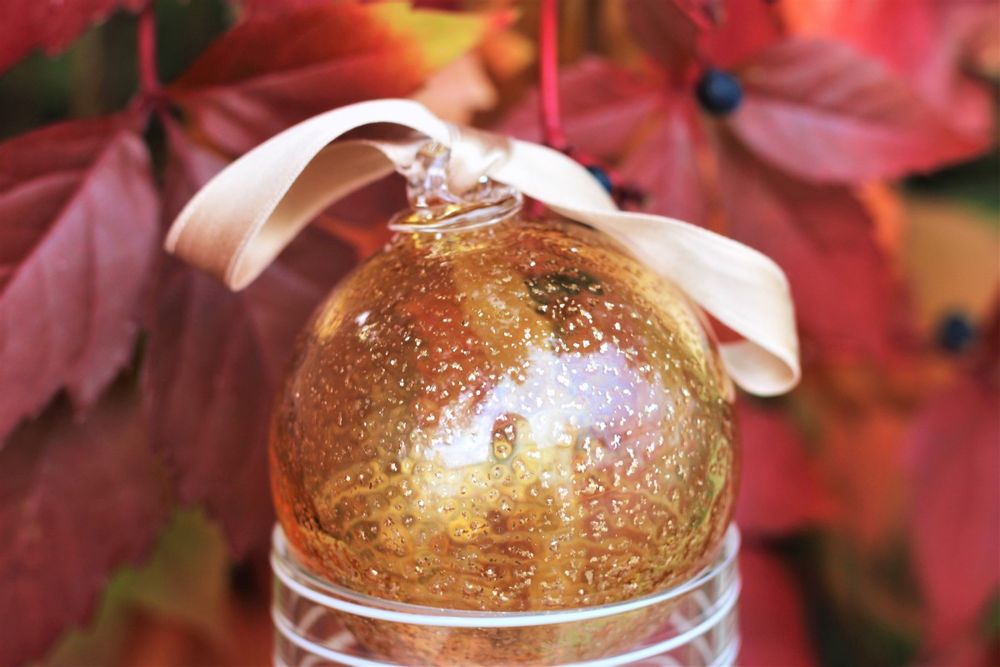 Autres décorations de Noël - Boule de Noël Amber+Glimmer - ANNA VON LIPA