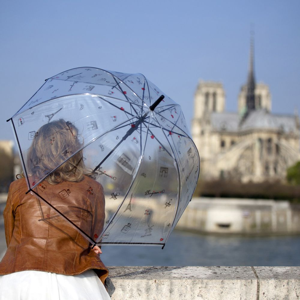 Objets design - Parapluies Transparent Cloche - SMATI