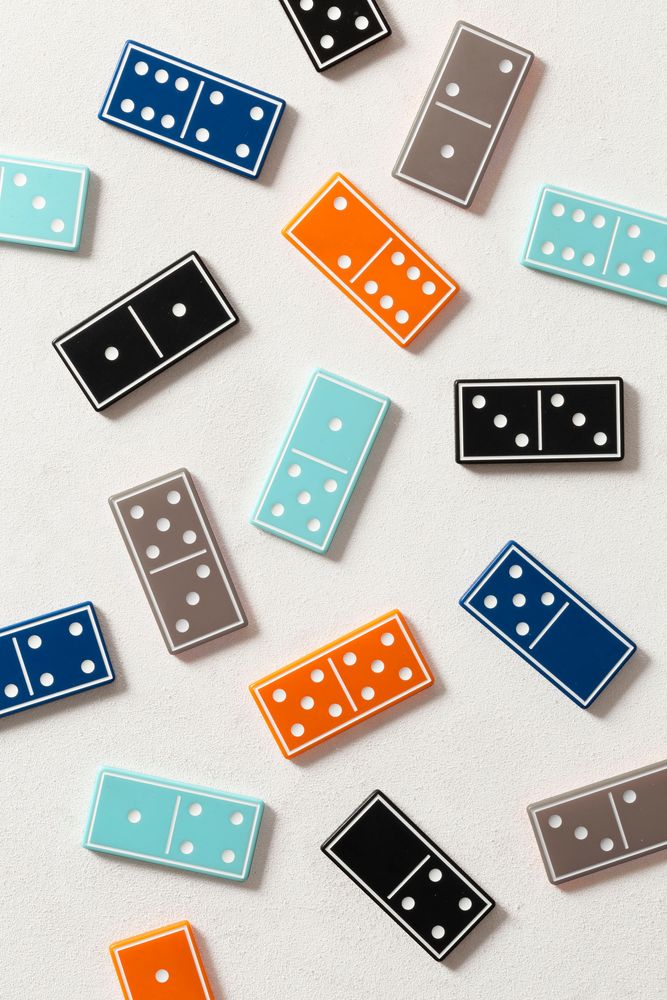 Objets de décoration - LEVANTO SET DE JEU DOMINO - GIOBAGNARA