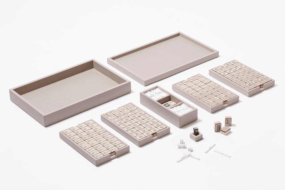 Decorative objects - MAHJONG LUX GAME SET - GIOBAGNARA