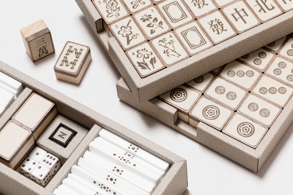 Decorative objects - MAHJONG LUX GAME SET - GIOBAGNARA