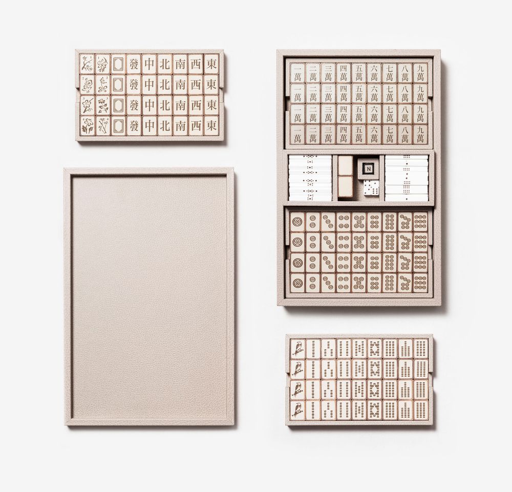 Decorative objects - MAHJONG LUX GAME SET - GIOBAGNARA