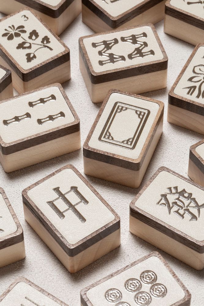 Decorative objects - MAHJONG LUX GAME SET - GIOBAGNARA