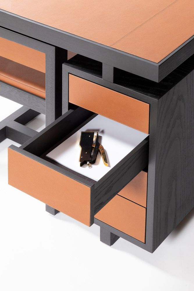 Bureaux - TWAIN ENSEMBLE BUREAU ET CHAISE - GIOBAGNARA