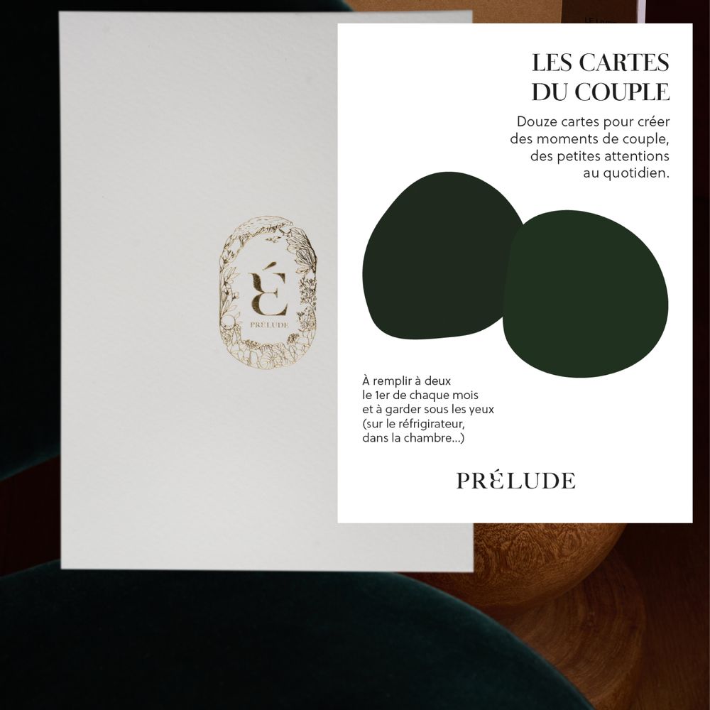 Carterie - Les cartes du couple | à remplir à deux. - PRÉLUDE