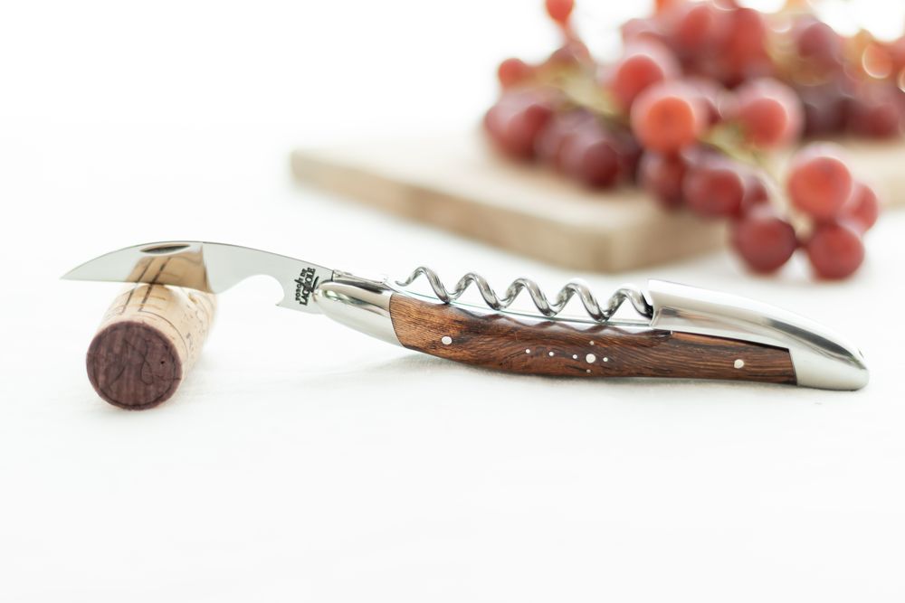 Cadeaux - Sommelier en bois précieux et matériaux naturels - FORGE DE LAGUIOLE
