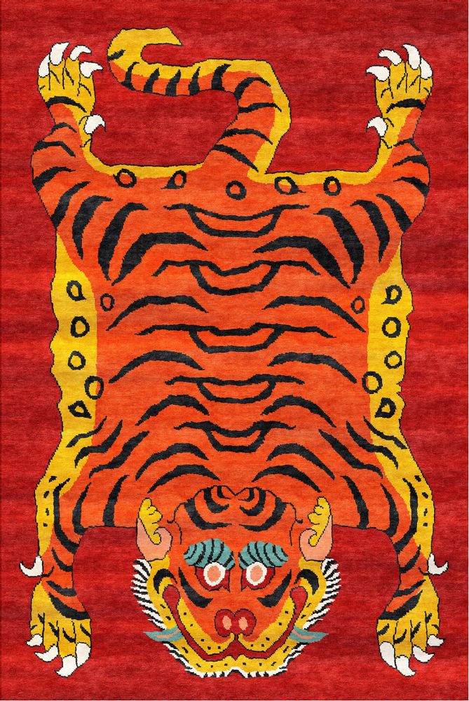 Tapis design - Tiger 1-4, La collection Tiger, Zollanvari Super Fine Gabbeh - ZOLLANVARI INTERNATIONAL